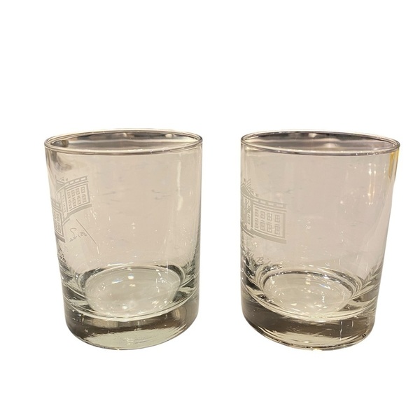 President Joe & Jill Biden Old-Fashion Lowball Whiskey Rock Glass. Set of two - Picture 4 of 16